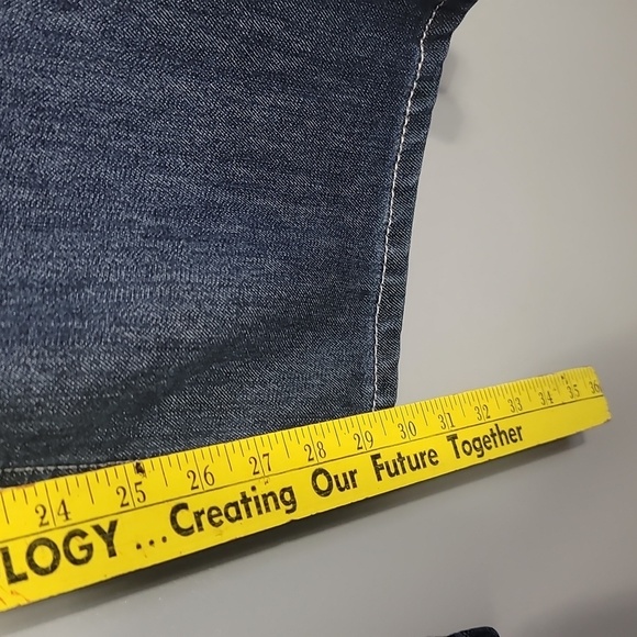 Live Hard Play Hard Embellished Bling Western Cow Girl Boot Cut Jeans - Picture 7 of 10